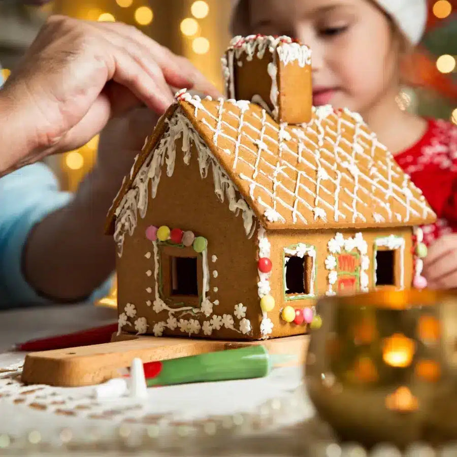 How to Build a (Sort of) Healthy Gingerbread House