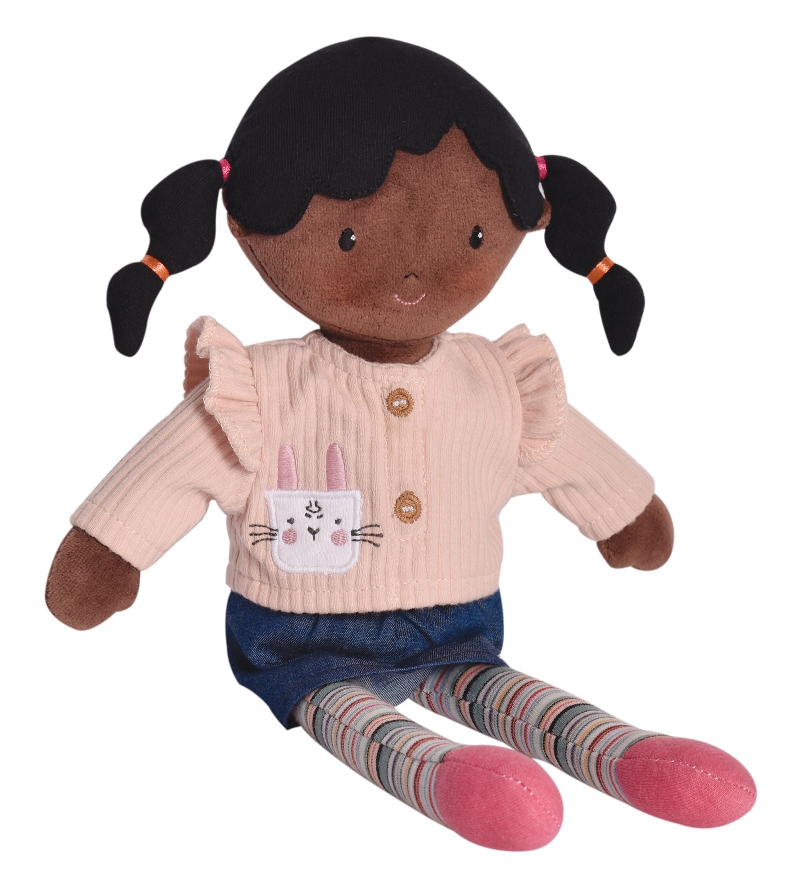 Tikiri Toys Alicia - Black Hair Doll