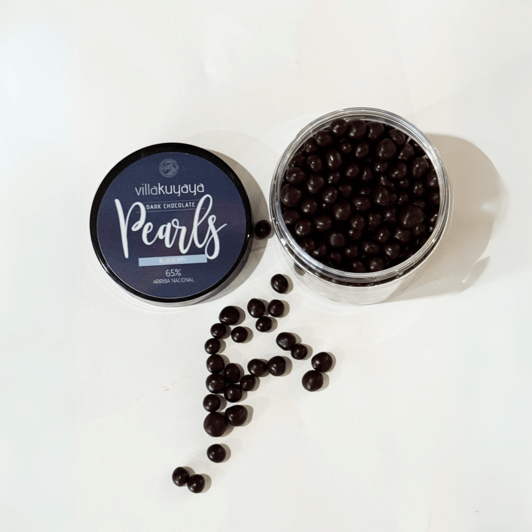 Villakuyaya Dark Chocolate Pearls 65% BLUEBERRY (5 Pack)