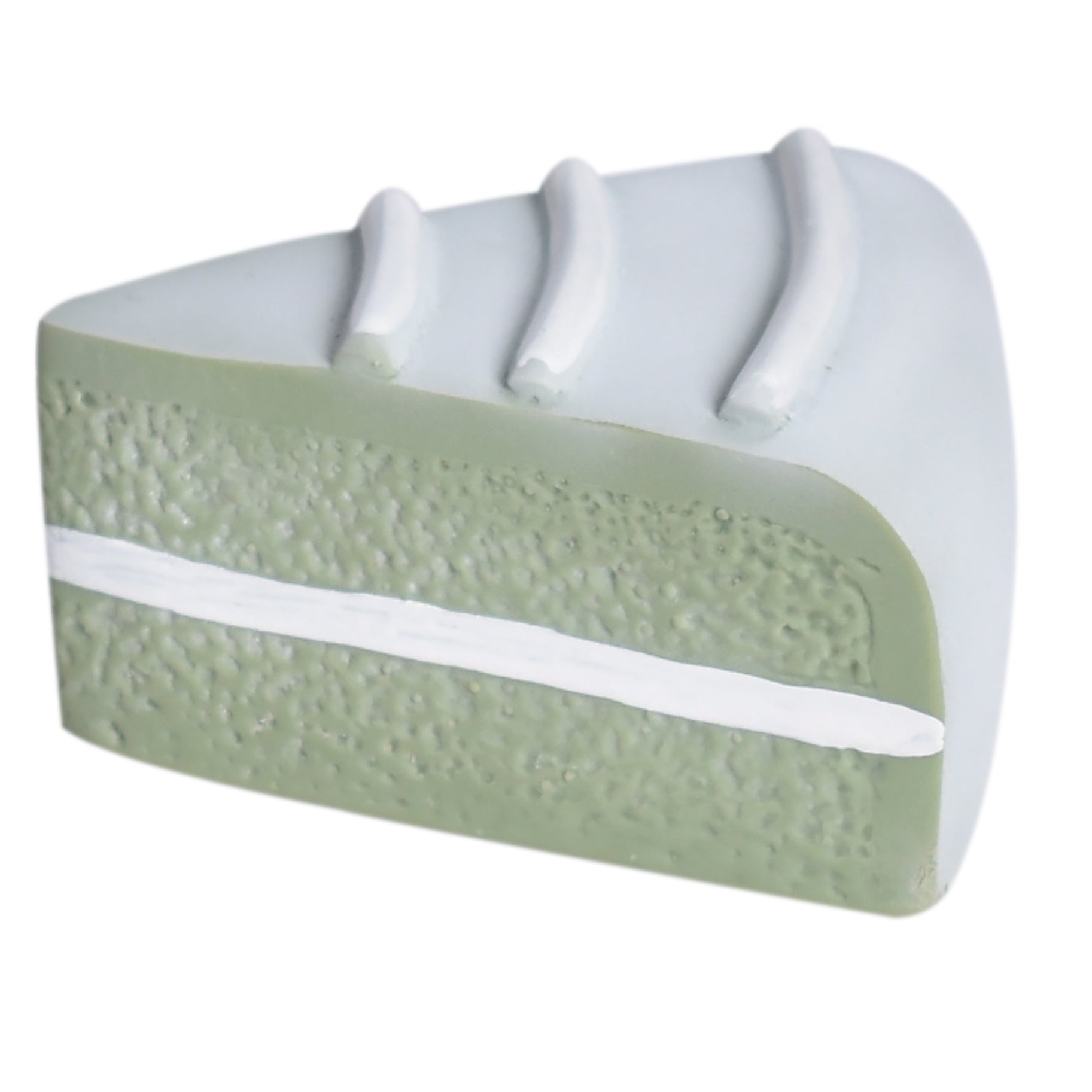 Tikiri Toys Cake Natural Rubber Teether, Rattle & Pretend Play