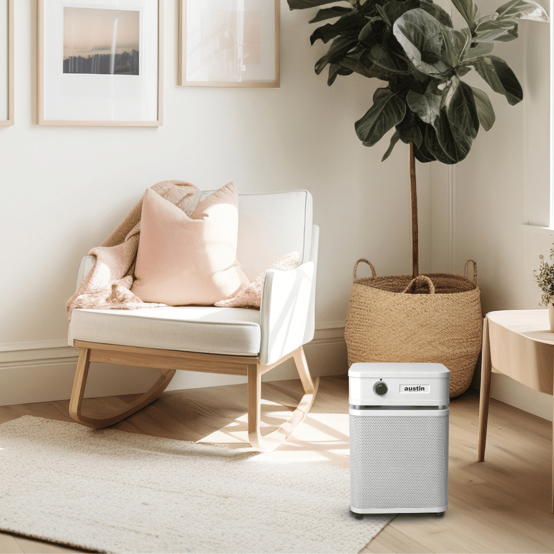 Austin Air Junior HealthMate Air Purifier in the house.