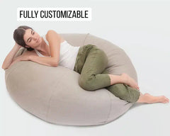 6. Wool Bean Bag Chair – $1,000