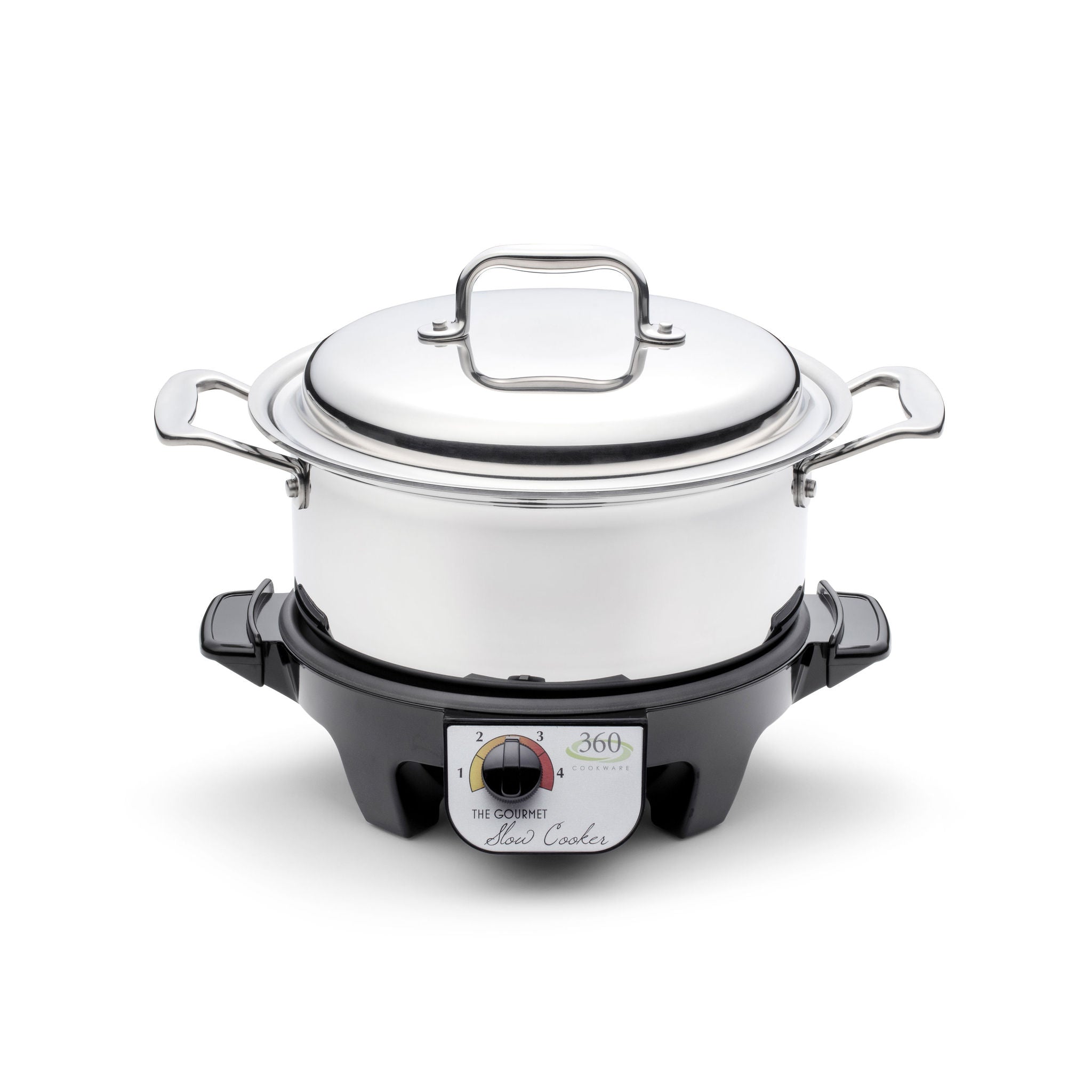 360 Cookware 4 Quart Slow Cooker Set