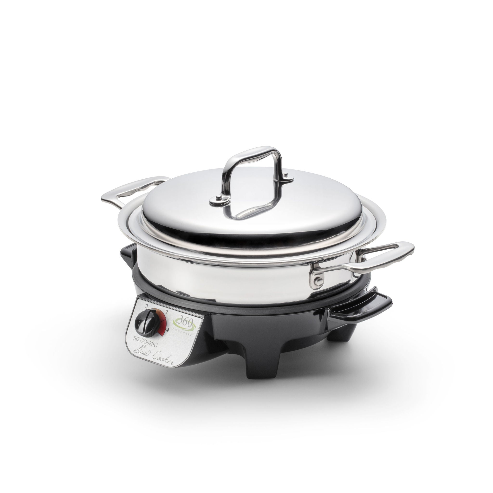 360 Cookware 2.3 Quart Slow Cooker Set