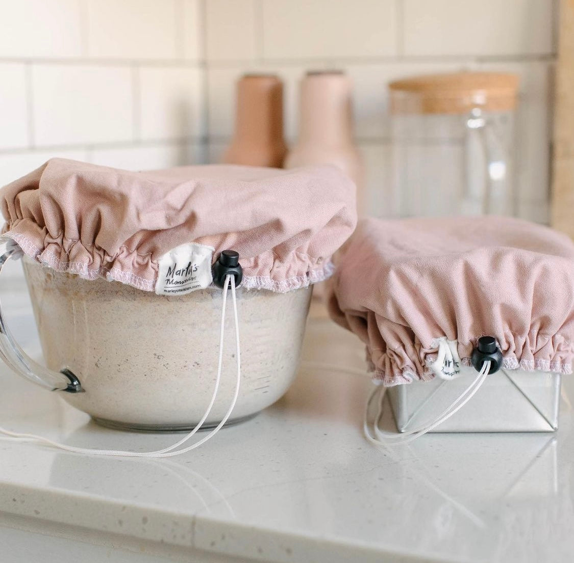 Marley's Monsters Linen Bowl Covers: Single Sizes