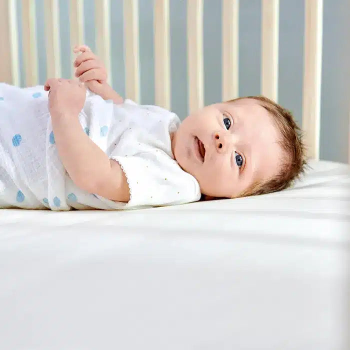 Naturepedic Classic Seamless Organic Crib Mattress | 150 Coil Innerspring | 2-Stage