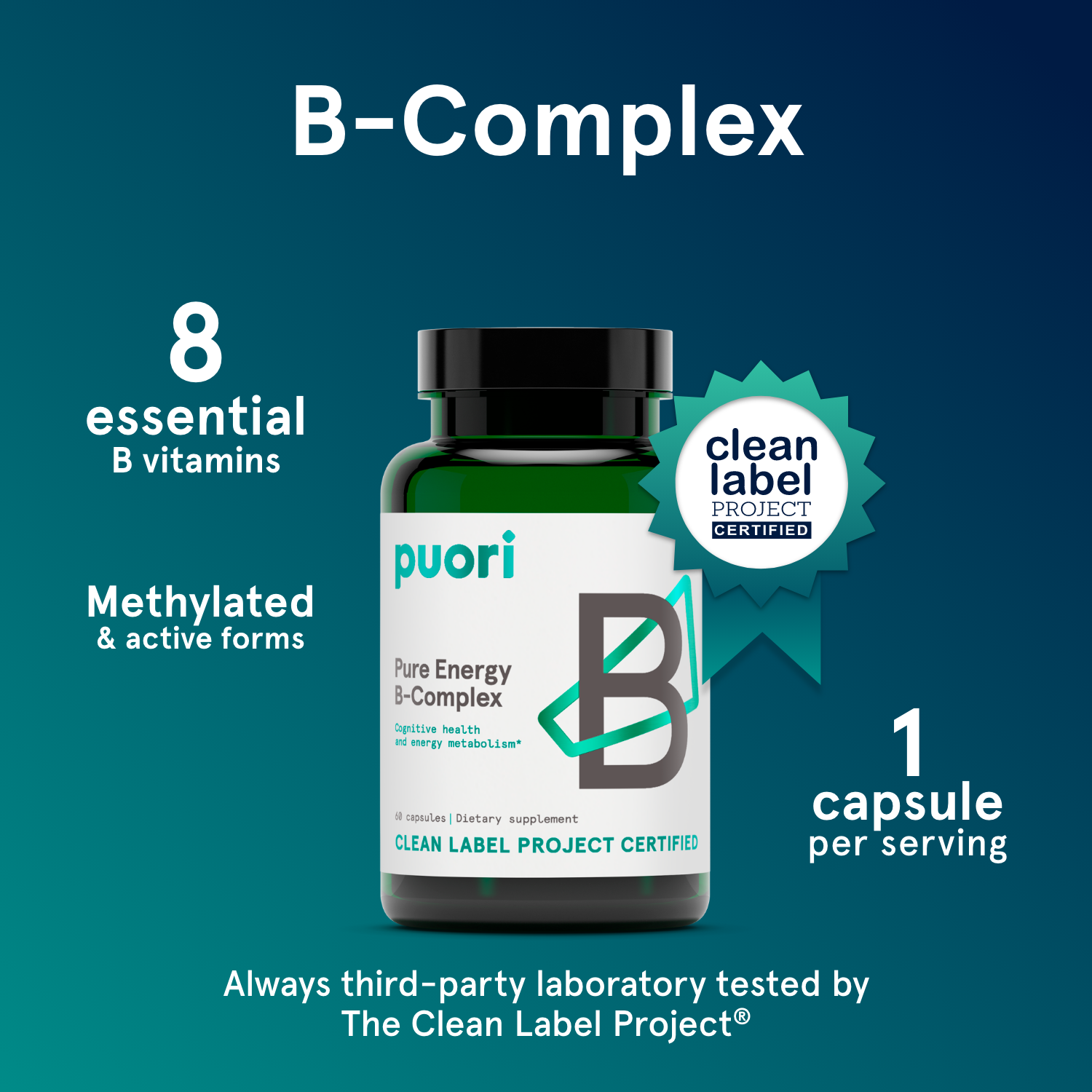 Puori B - B-Complex Pure Energy