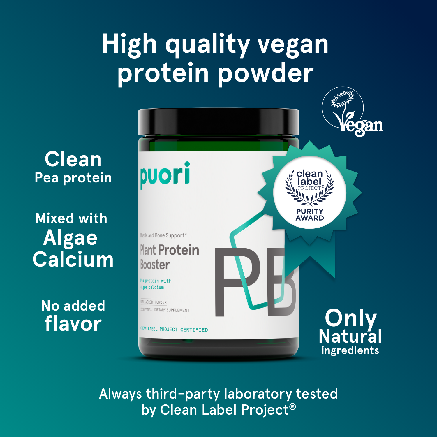 Puori PB - Plant Protein Booster