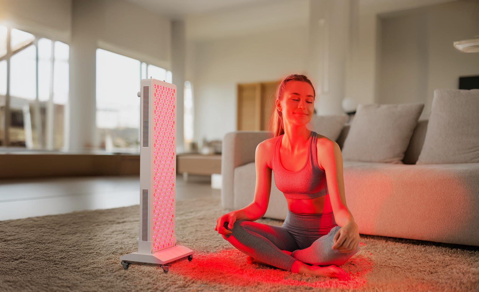 RedDot LED | RDPRO1500-FS7 | Full-Body Red Light Therapy Panel with 7 Wavelengths