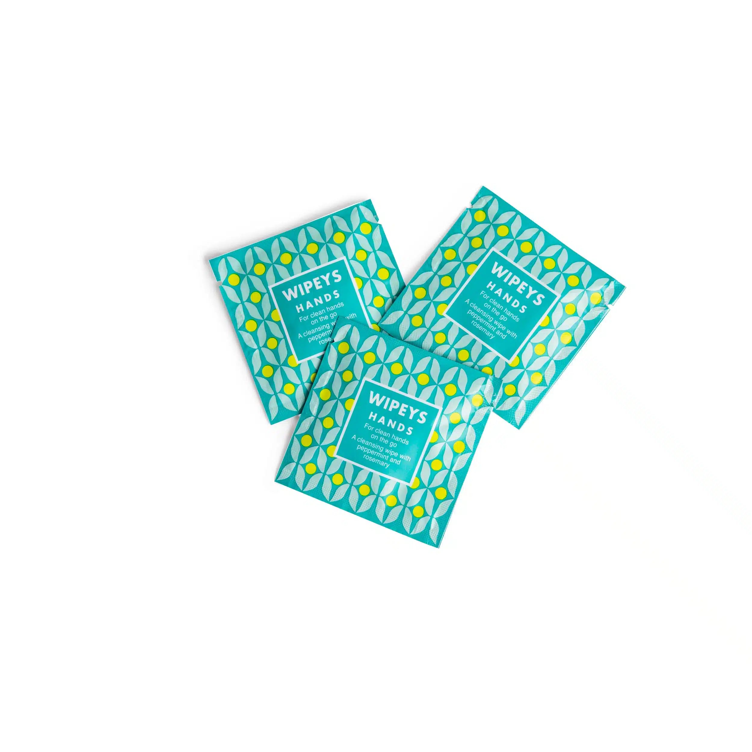 Wipeys Alcohol Hand Wipes - Box of 20