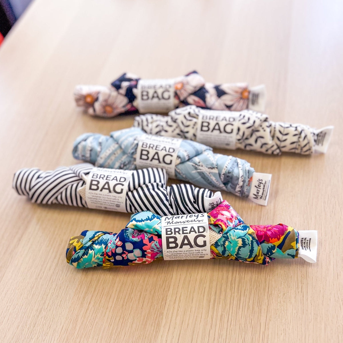 Marley's Monsters Bread Bag: Prints