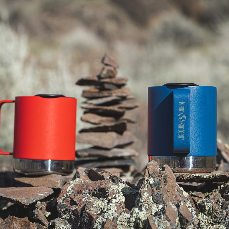 Klean Kanteen 12oz Camp Mug - Red/White/Blue Bundle