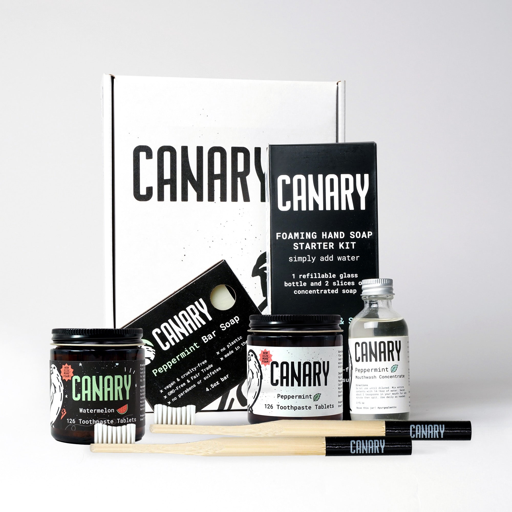Canary Clean Routine Bathroom Kit for the Family