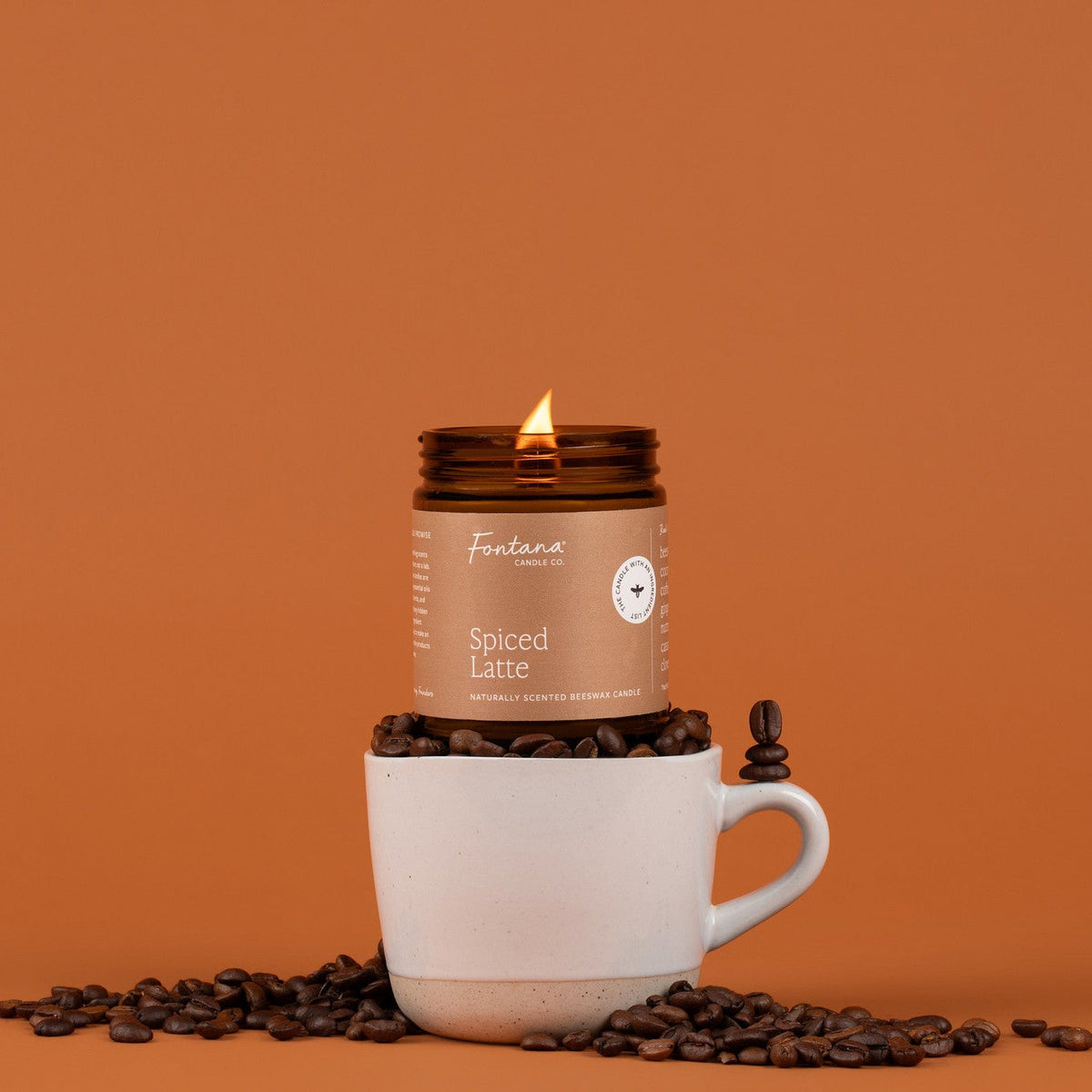Fontana Candle Co Spiced Latte Jar Candle