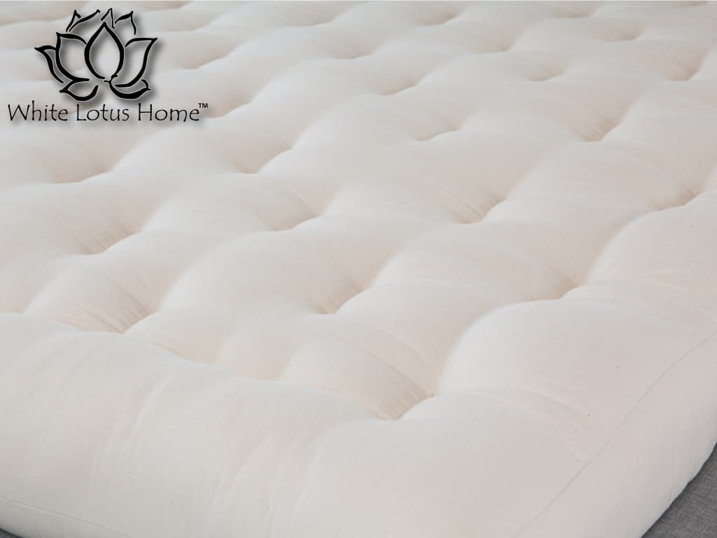 White Lotus Organic Cotton and Wool Dreamton Futon