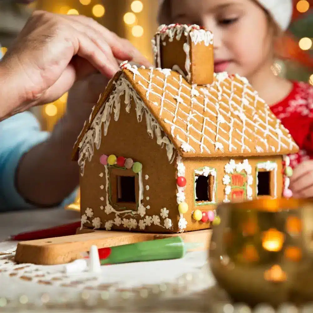 How to Build a (Sort of) Healthy Gingerbread House