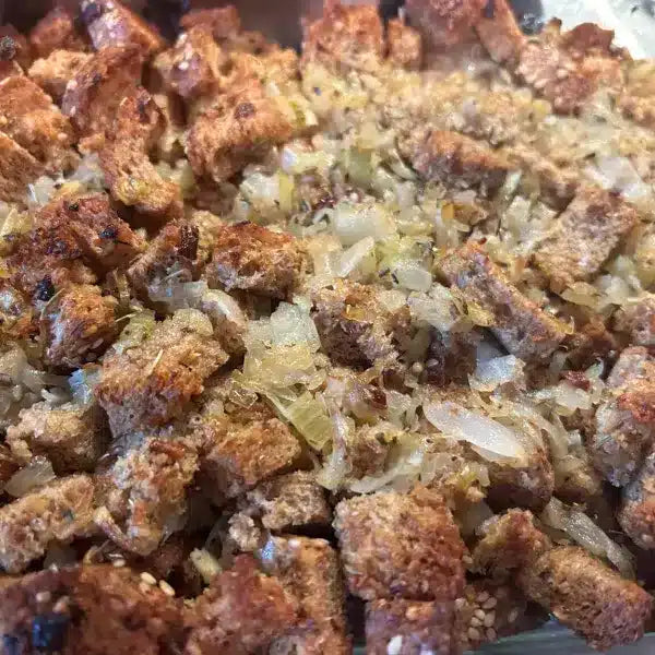 Sprouted Ezekiel Bread Stuffing Recipe