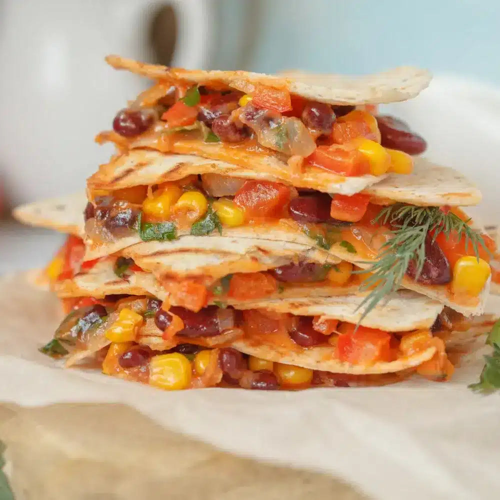 Healthy Go-To Quesadilla Lunch