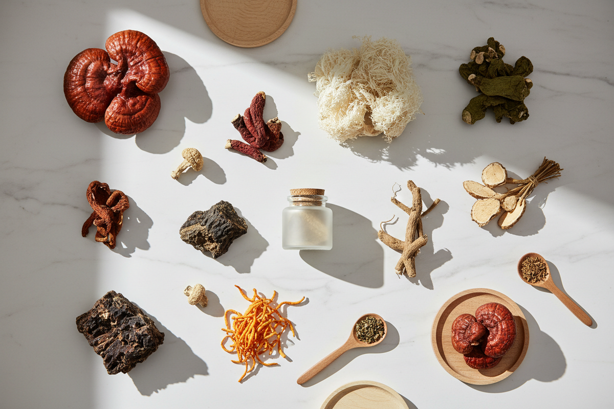 Mushrooms & Adaptogens