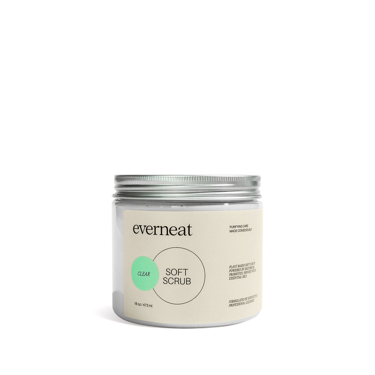 Everneat Soft Scrub - Plastic Jar (16oz)