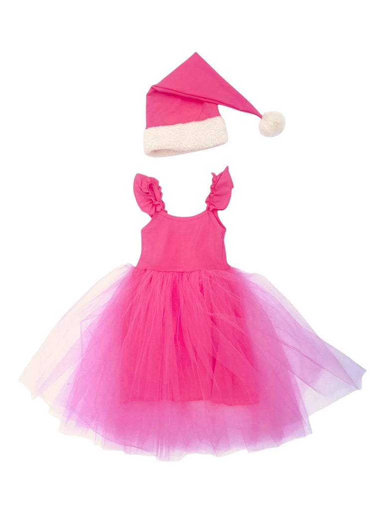 Band of the Wild Pink Elf Holiday Dress