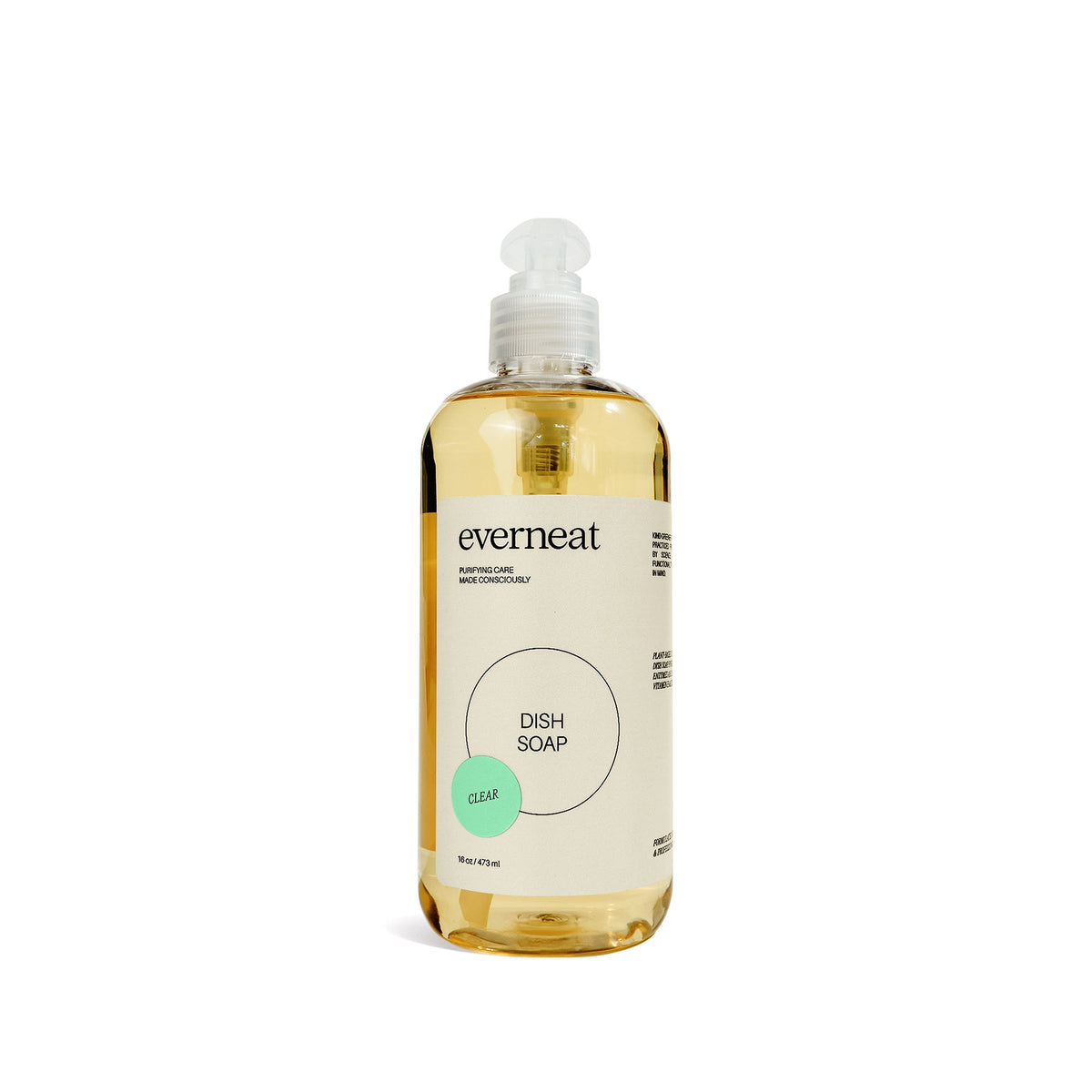 Everneat Dish Soap - Plastic Bottle (16oz)