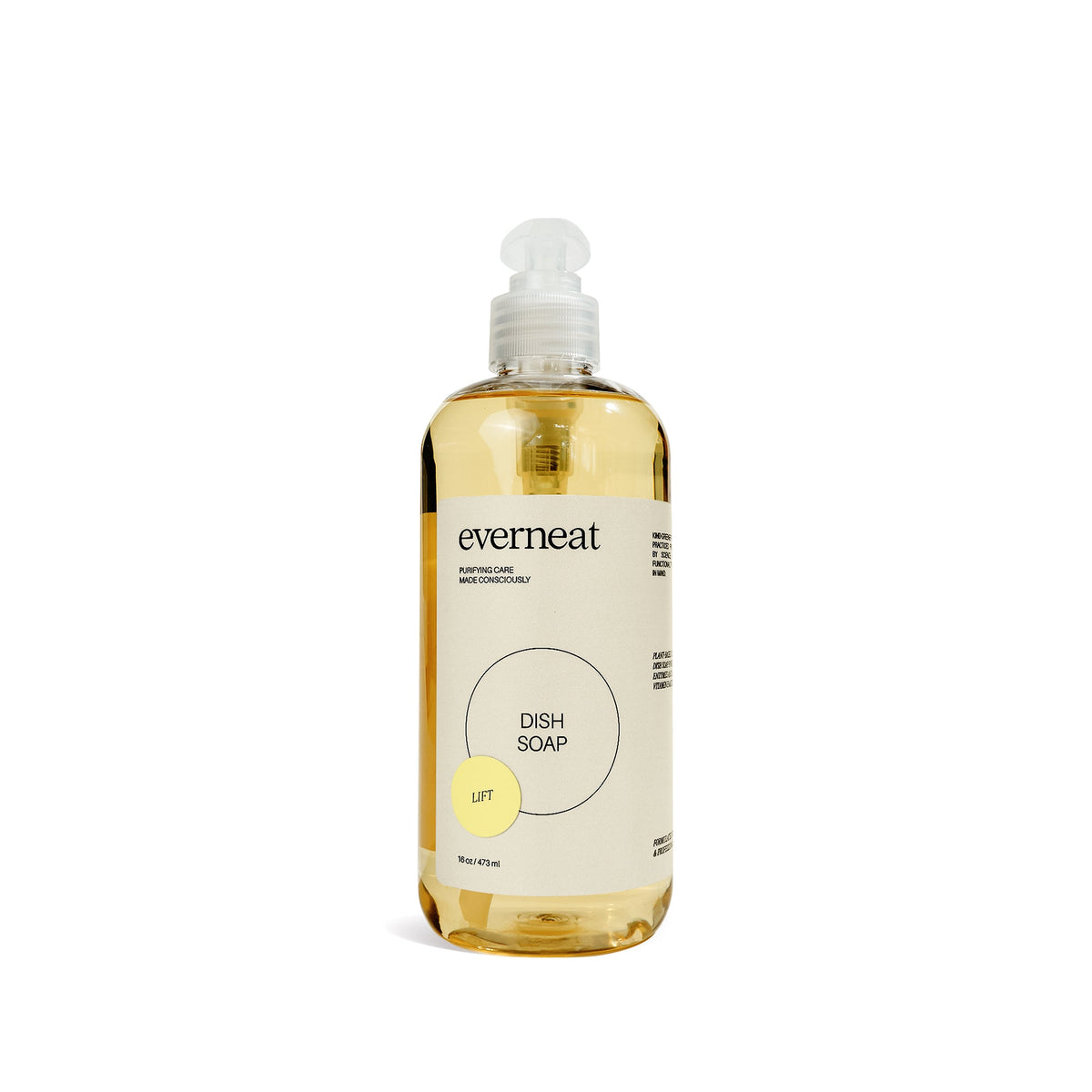 Everneat Dish Soap - Plastic Bottle (16oz)