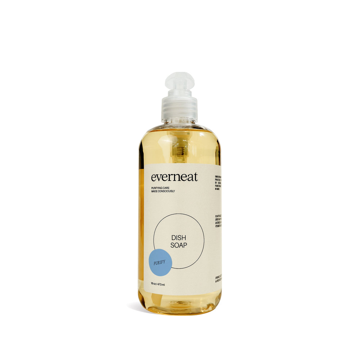 Everneat Dish Soap - Plastic Bottle (16oz)