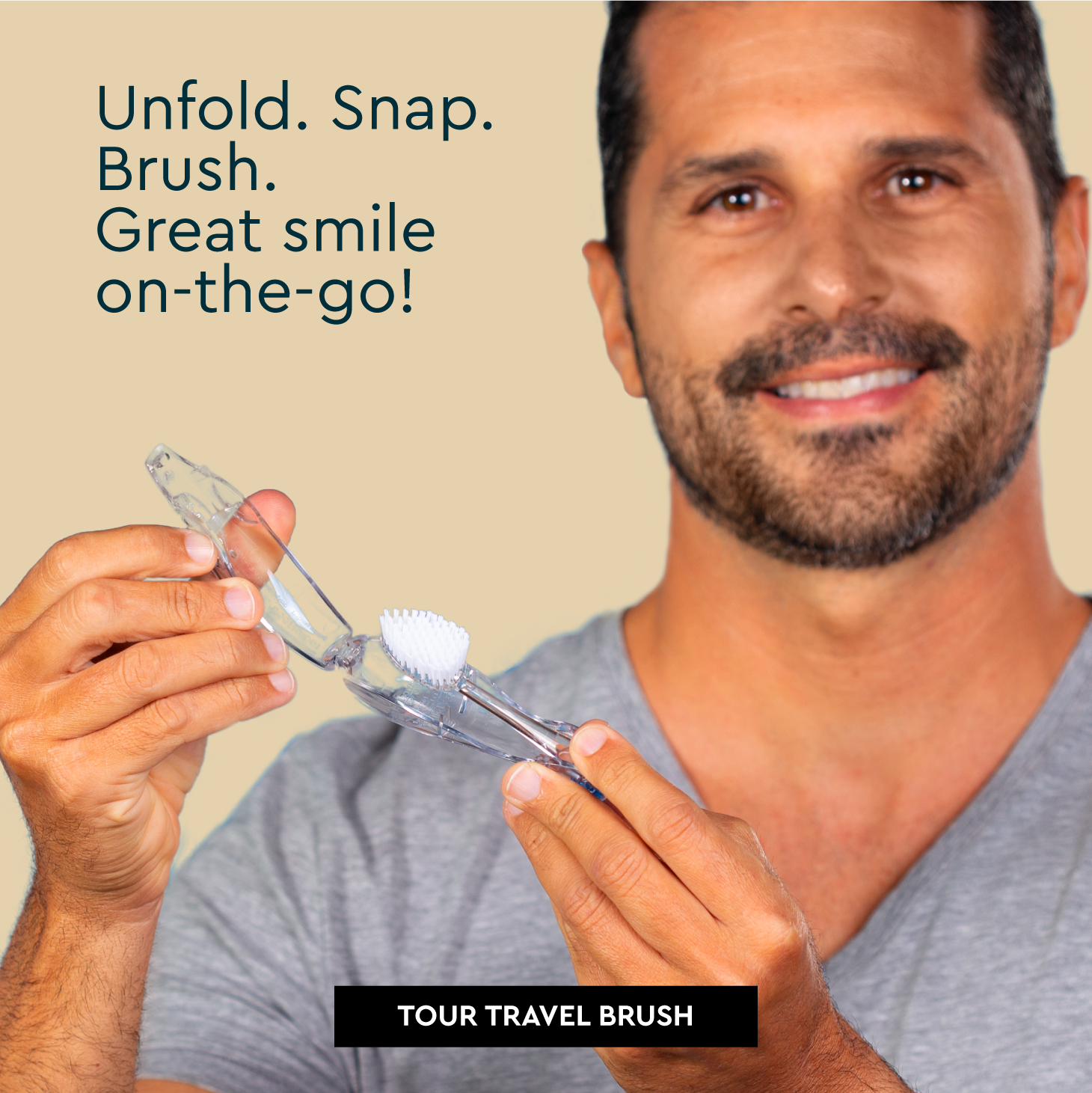 Radius Tour™ Travel Brush