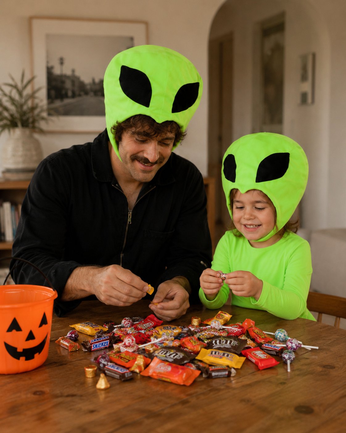 Band of the Wild Cosmic Green Alien
