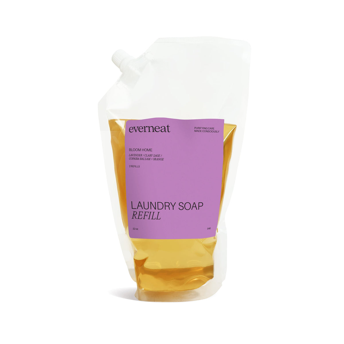 Everneat Laundry Soap Refill - Pouch (32oz)