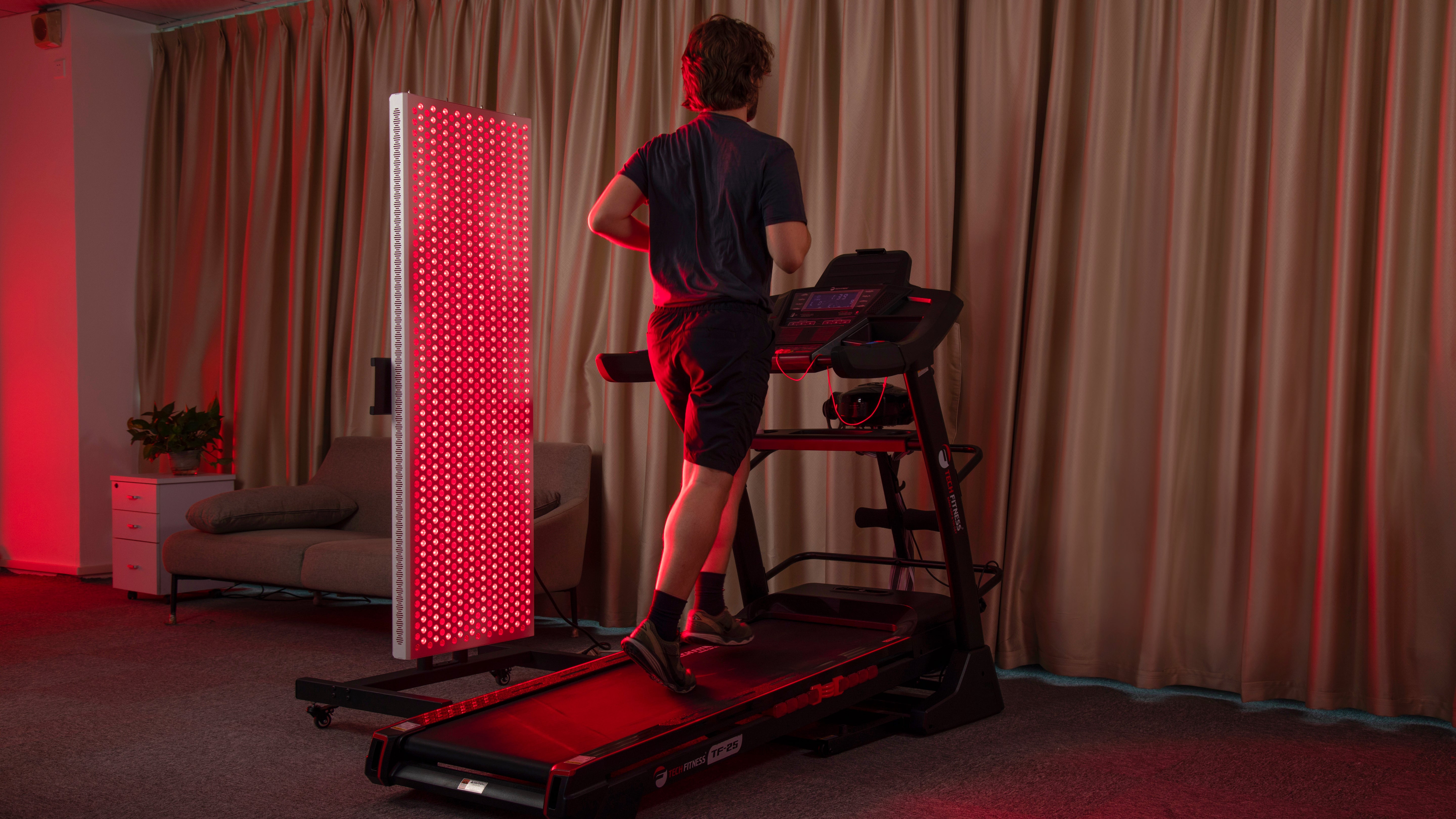 RDPro6000-FS7: Institutional-Grade Full-Body LED Light Therapy Panel with Motorized Stand