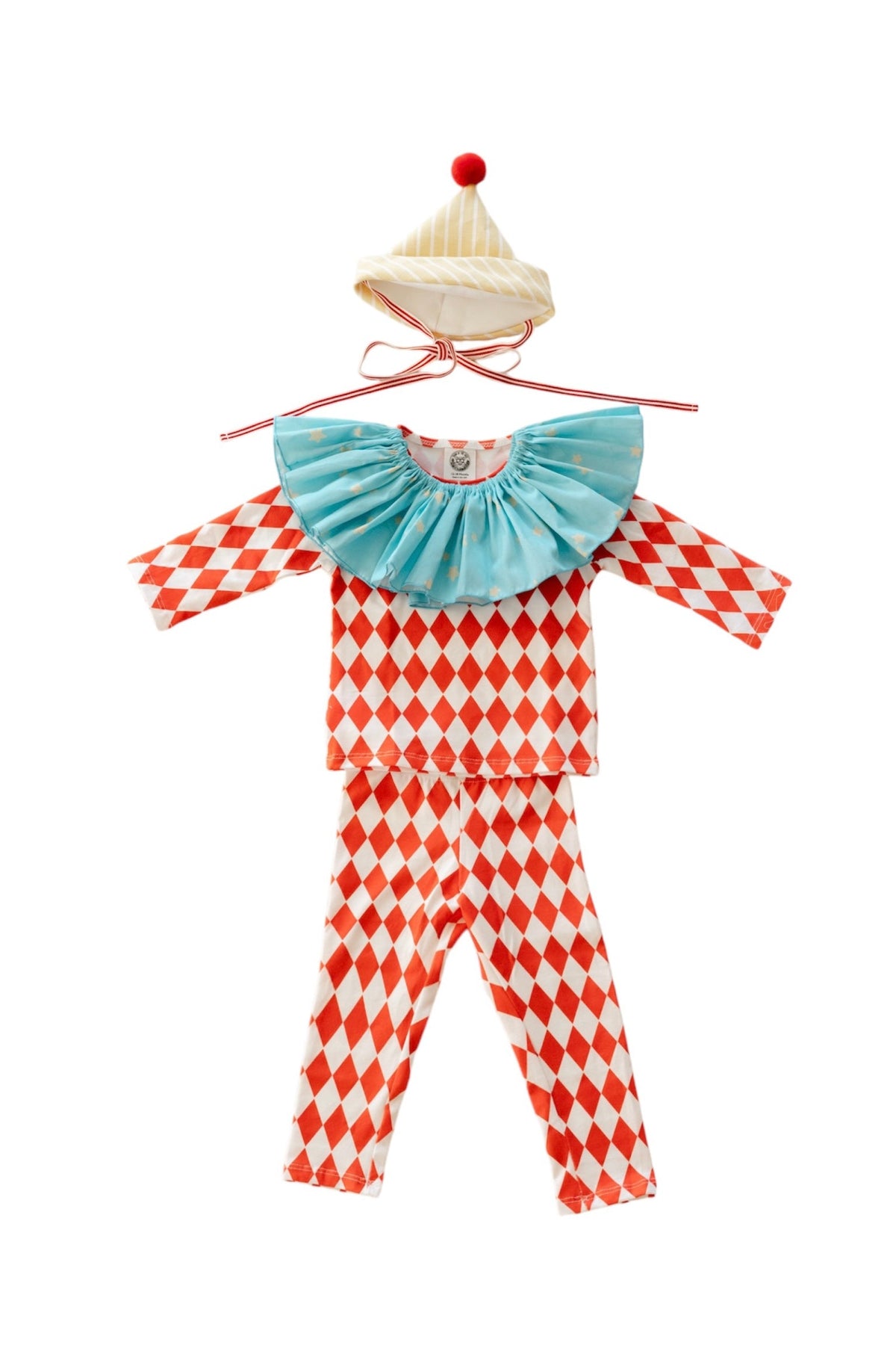 Band of the Wild Harlequin Clown Costume