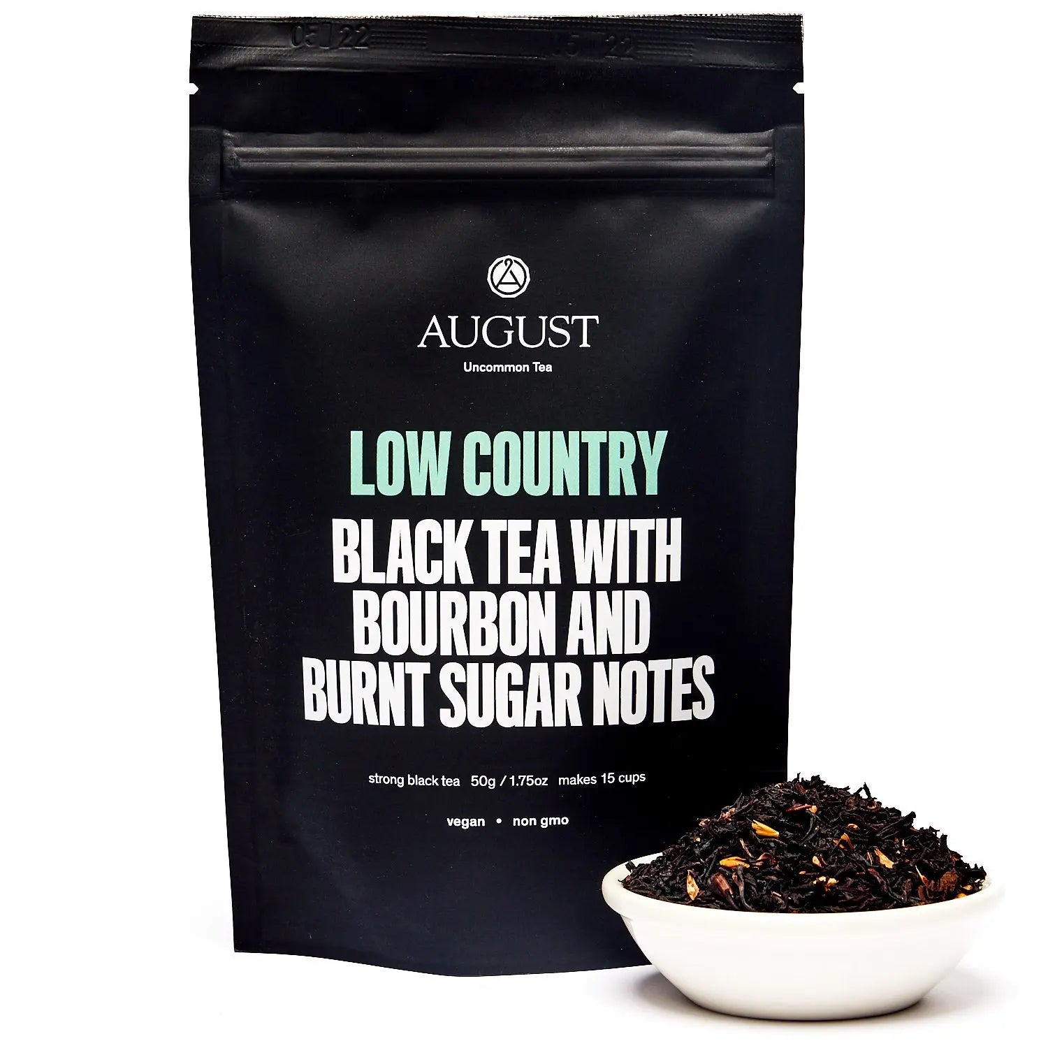 August Uncommon Tea Low Country - Bourbon Sugar Black Tea
