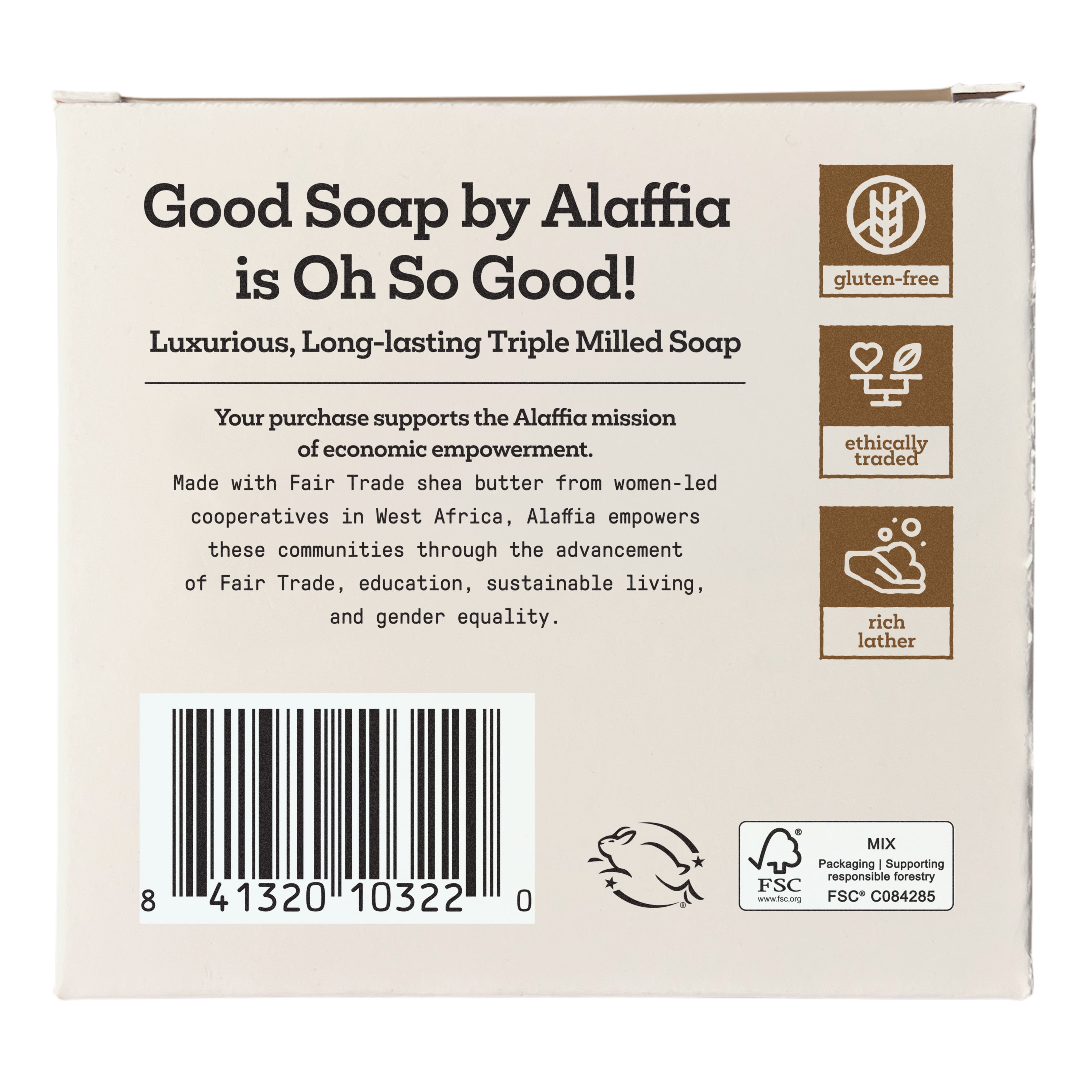 Alaffia Good Soap Bar Soap Multipack Coconut