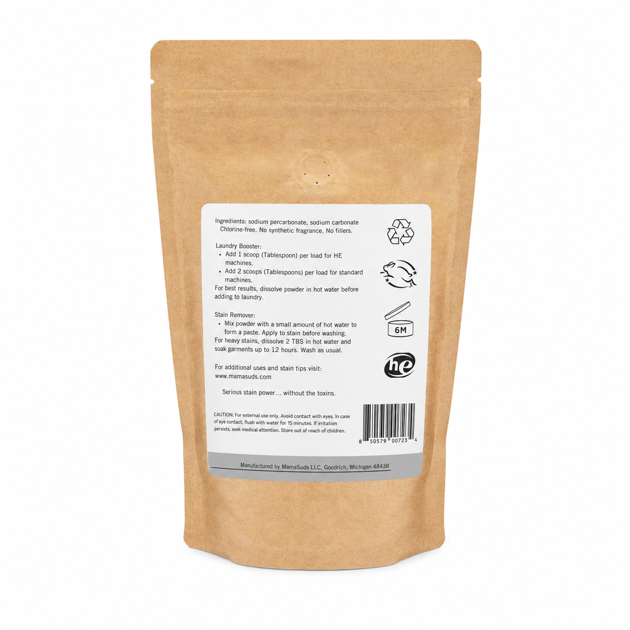 MamaSuds Extra Strength Oxygen Powder