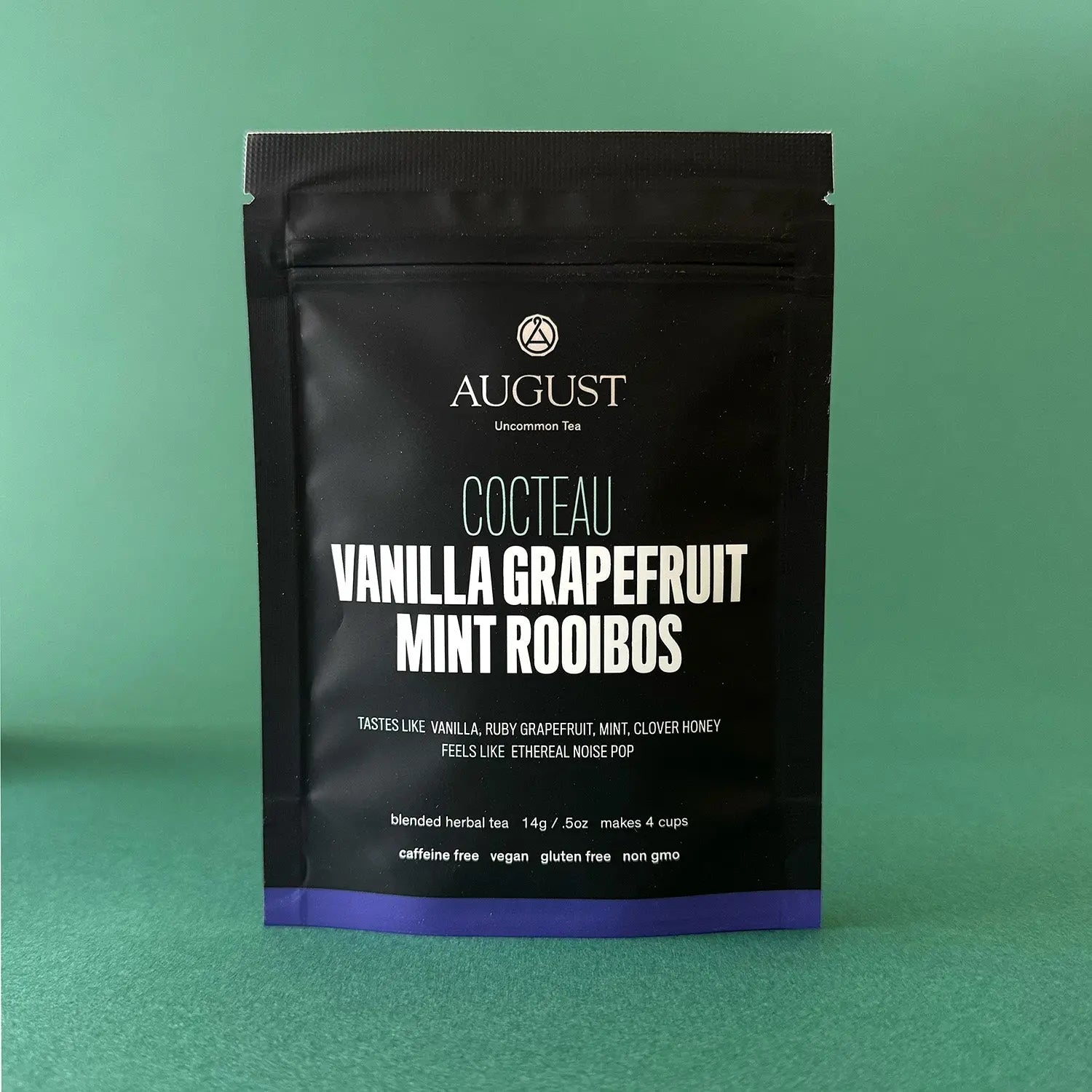 August Uncommon Tea Cocteau - Vanilla Grapefruit Mint Rooibos Tea (Caffeine Free)