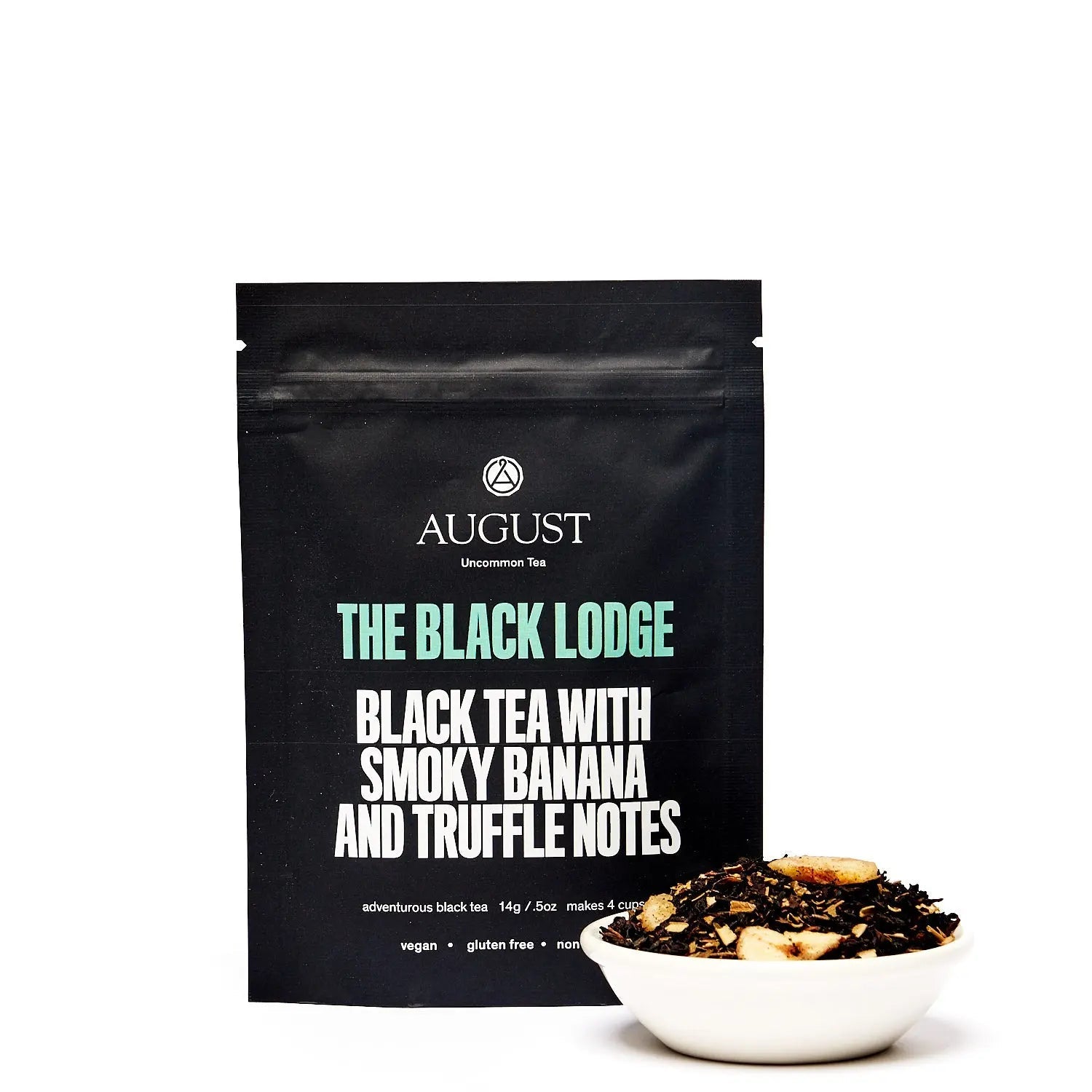 August Uncommon Tea The Black Lodge - Smoky Banana Black Tea