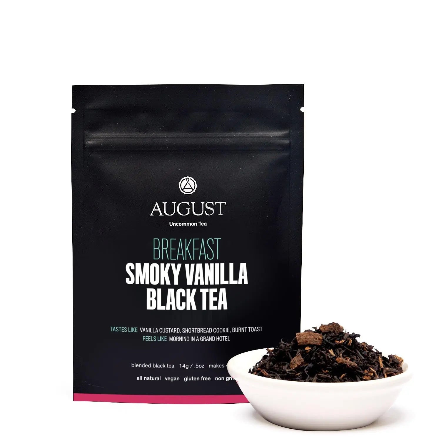 August Uncommon Tea Breakfast - Smoky Vanilla Black Tea