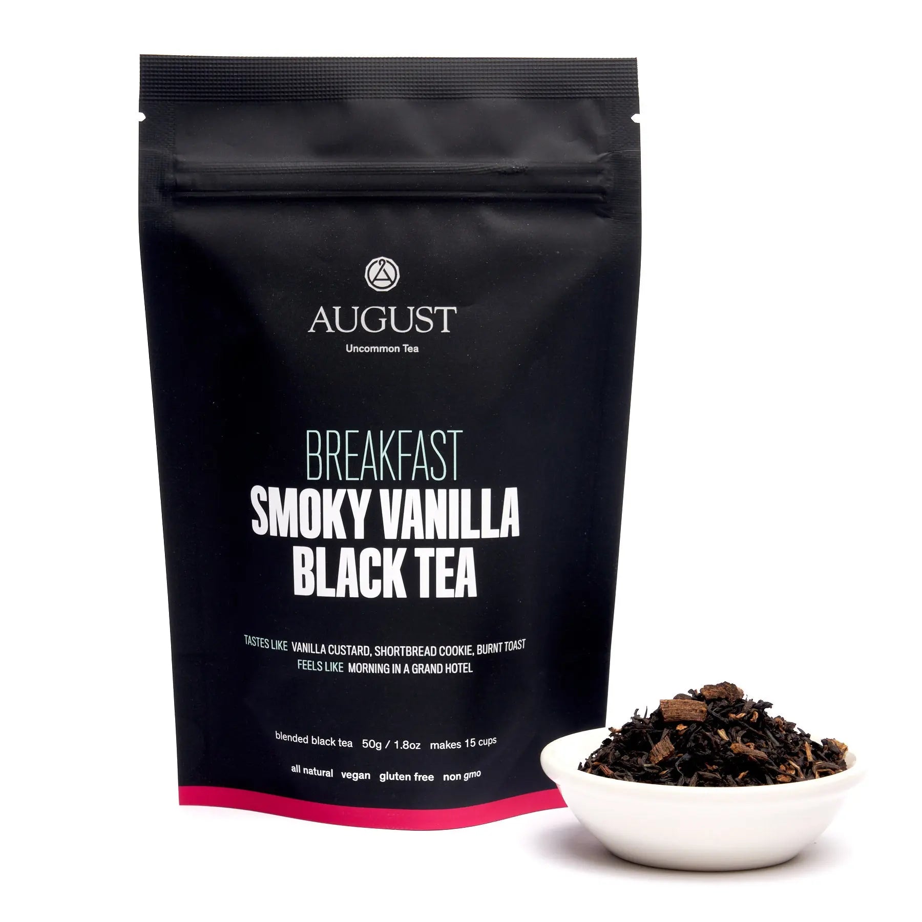 August Uncommon Tea Breakfast - Smoky Vanilla Black Tea