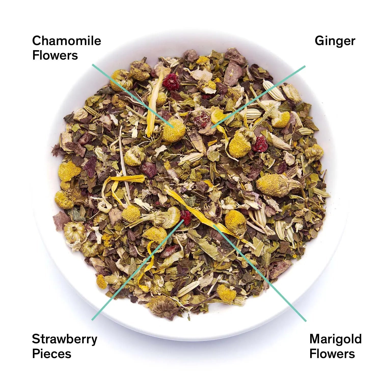August Uncommon Tea Nightfall - Rest and Digest Herbal Tea (Caffeine Free)