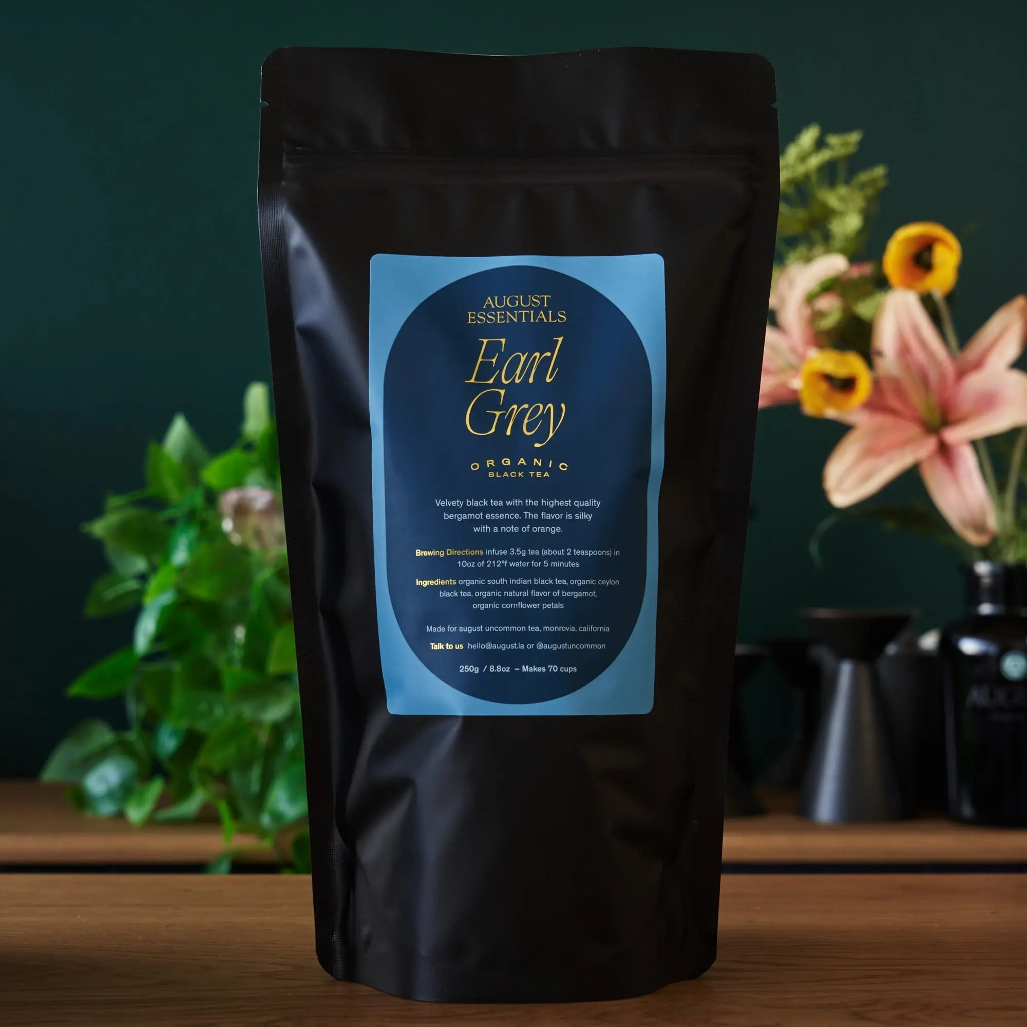August Uncommon Tea Essentials Earl Grey Black Tea