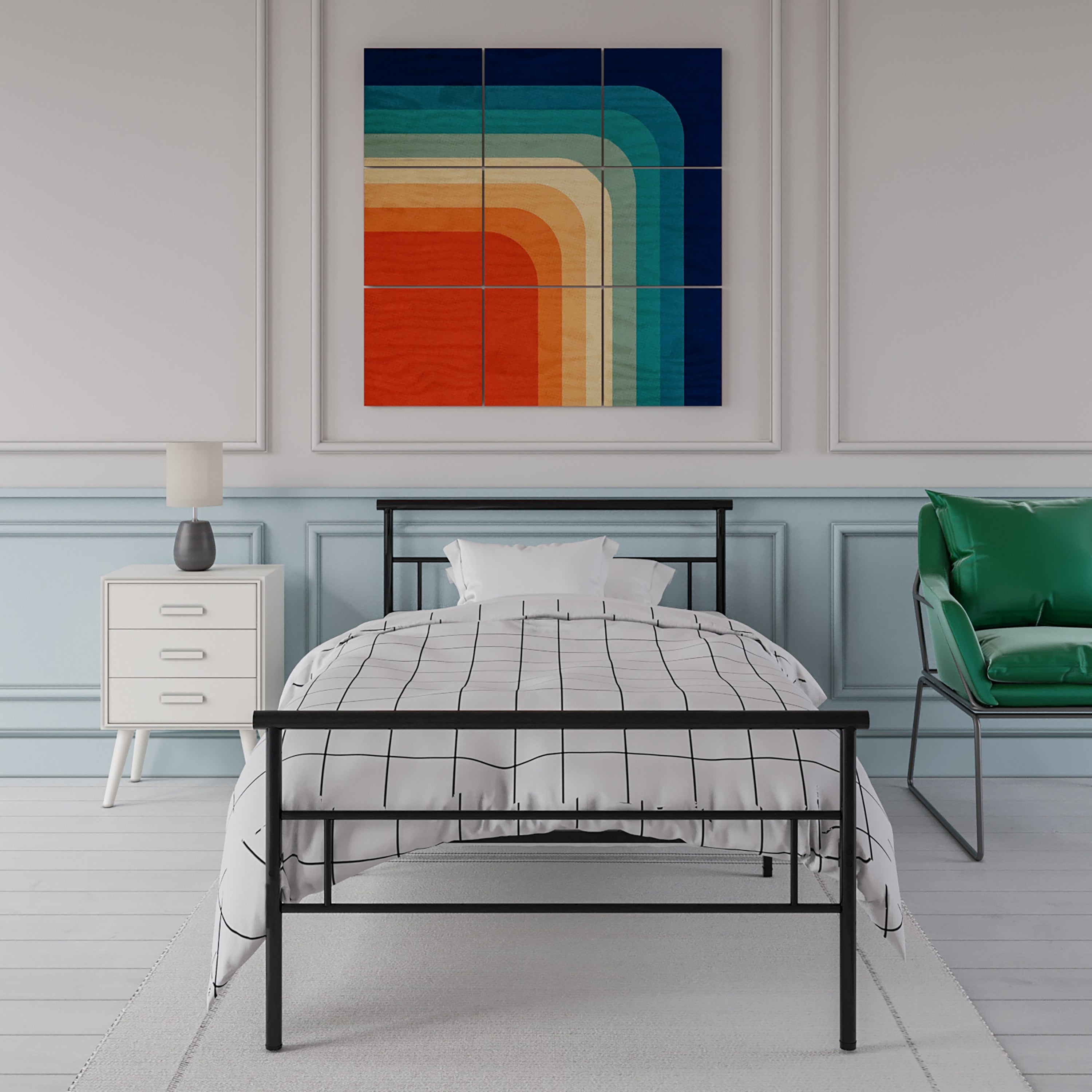 BK Furniture Seattle Twin Bed