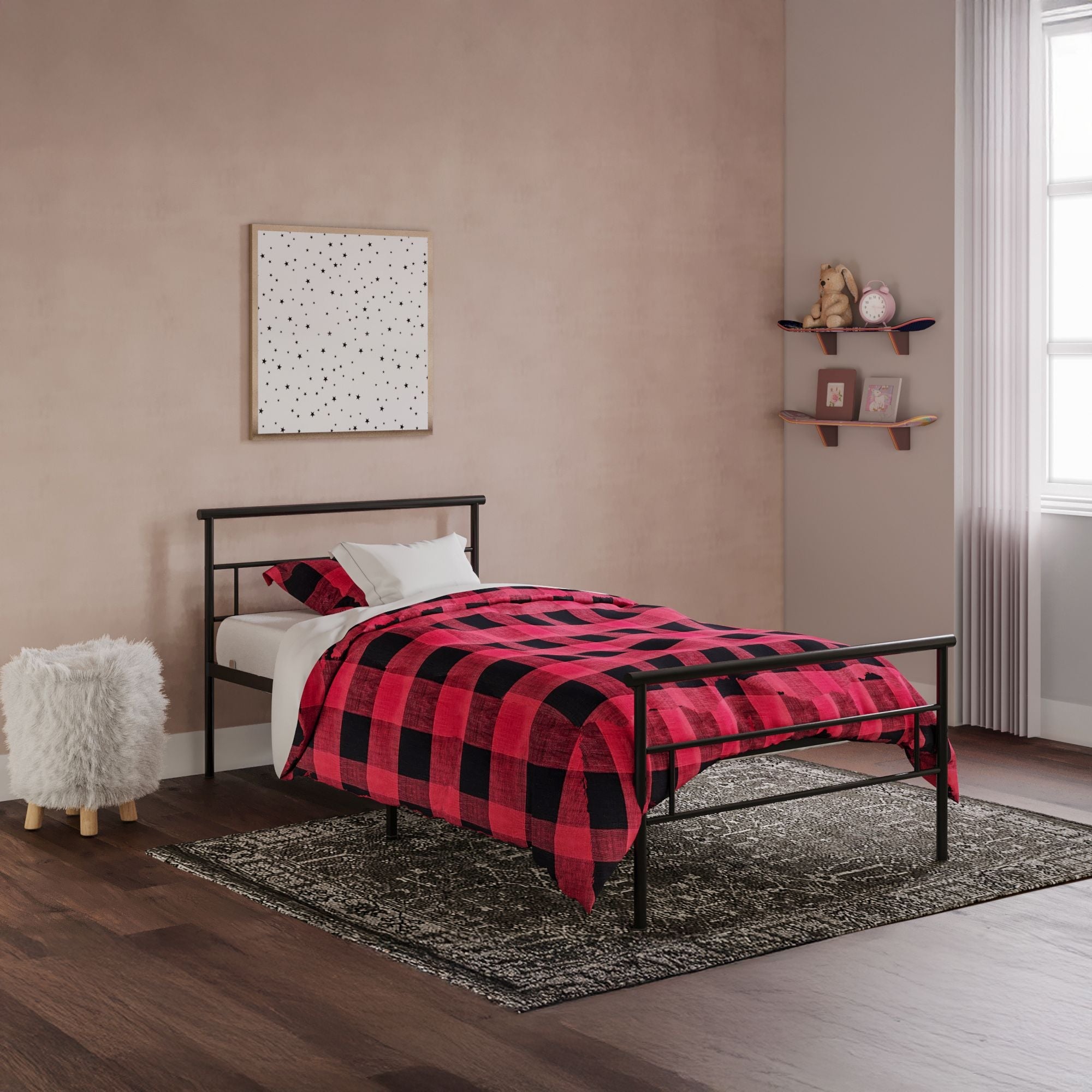 BK Furniture Seattle Twin Bed