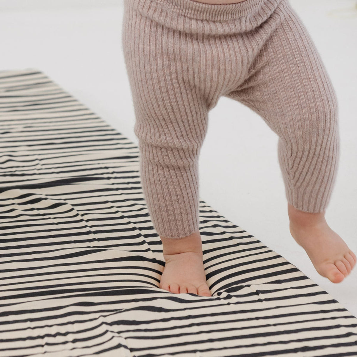 Toki Mats Bold Stripe Organic Cotton Mat