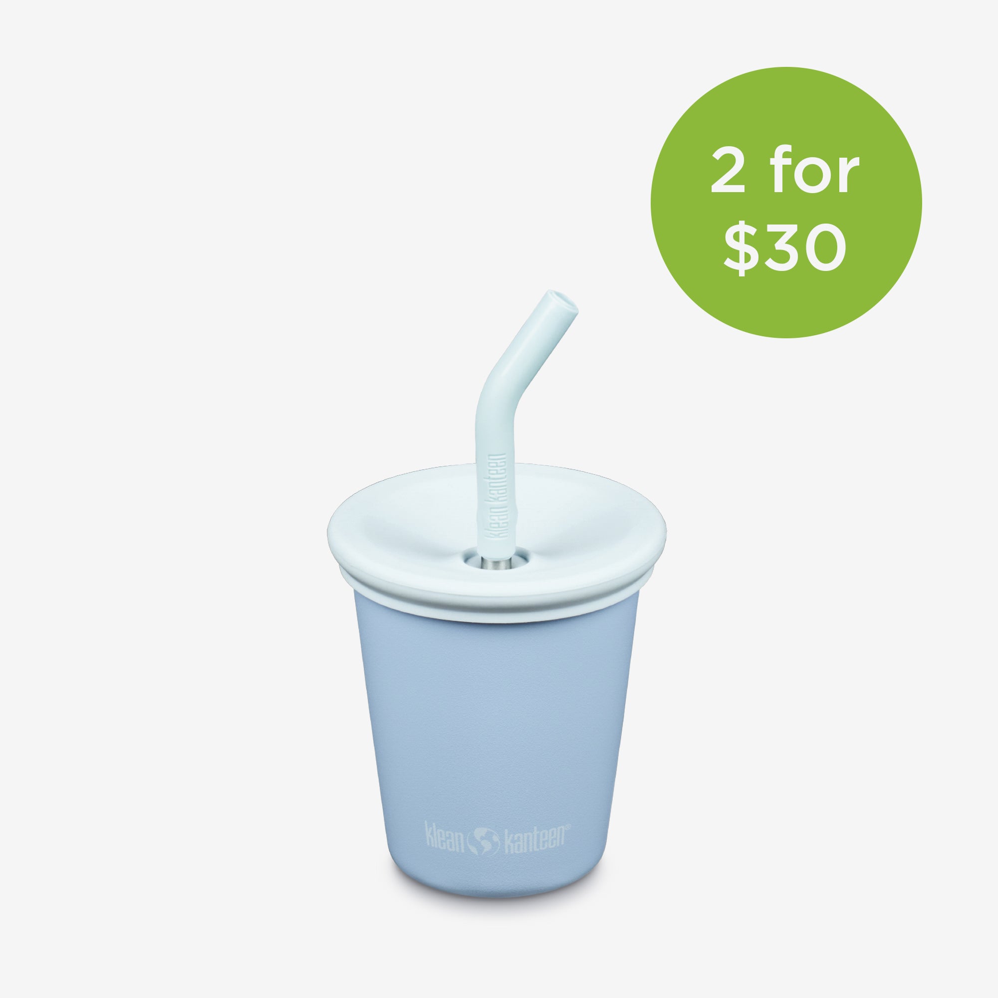 Klean Kanteen 10 oz Kid's Cup with Straw Lid
