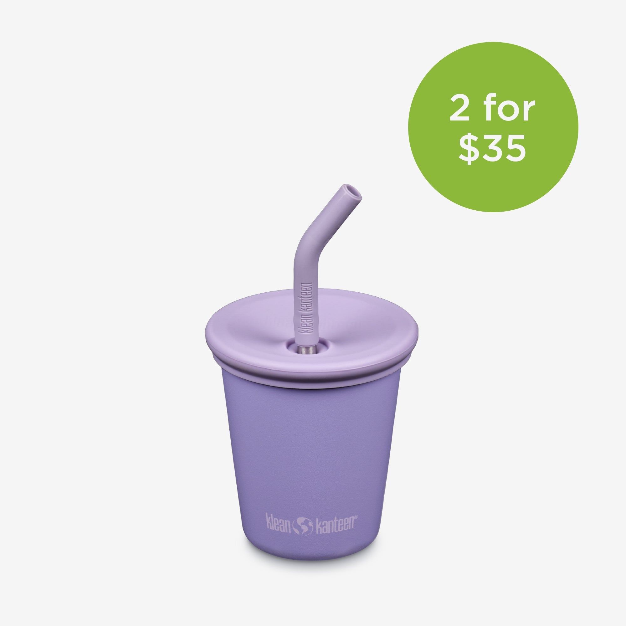 Klean Kanteen 10 oz Kid's Cup with Straw Lid