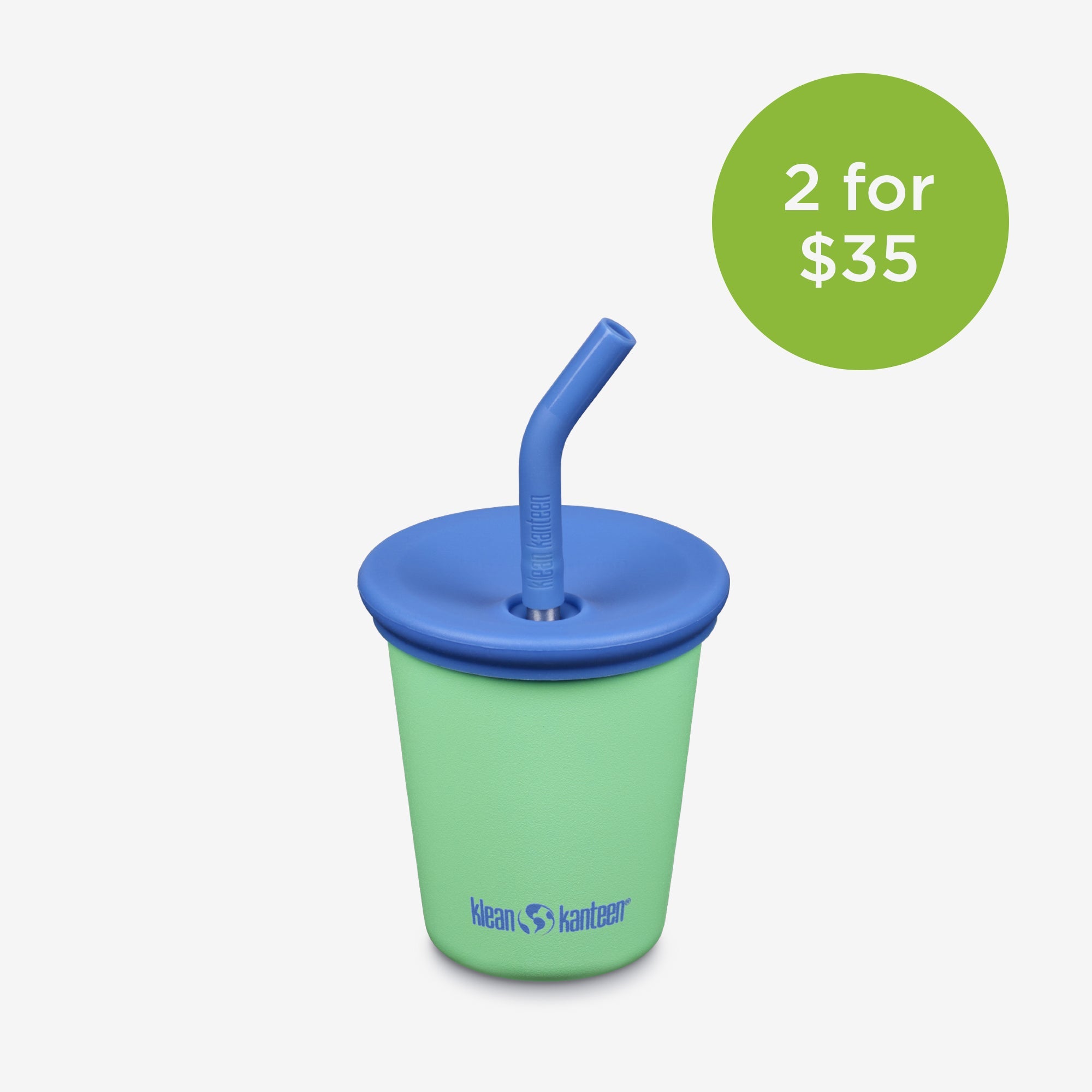 Klean Kanteen 10 oz Kid's Cup with Straw Lid