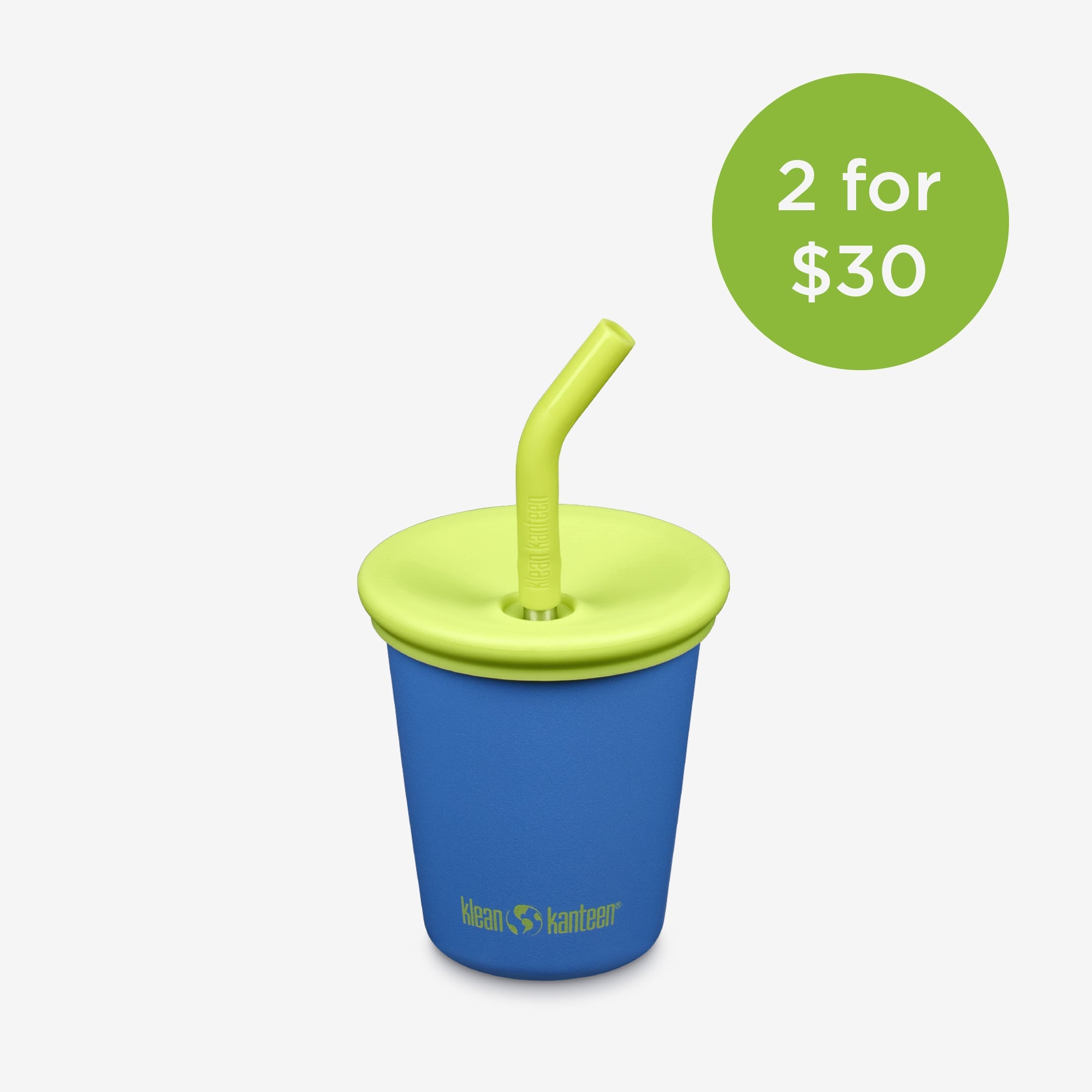 Klean Kanteen 10 oz Kid's Cup with Straw Lid
