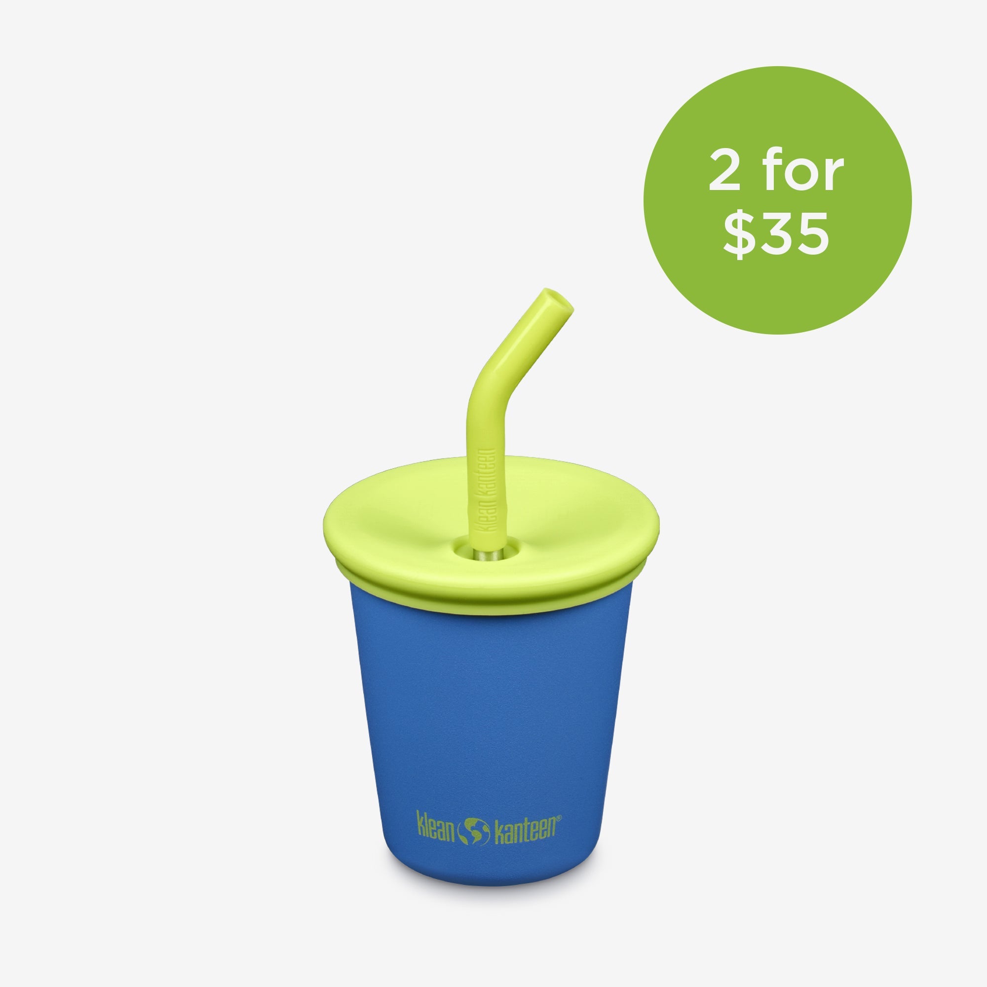 Klean Kanteen 10 oz Kid's Cup with Straw Lid